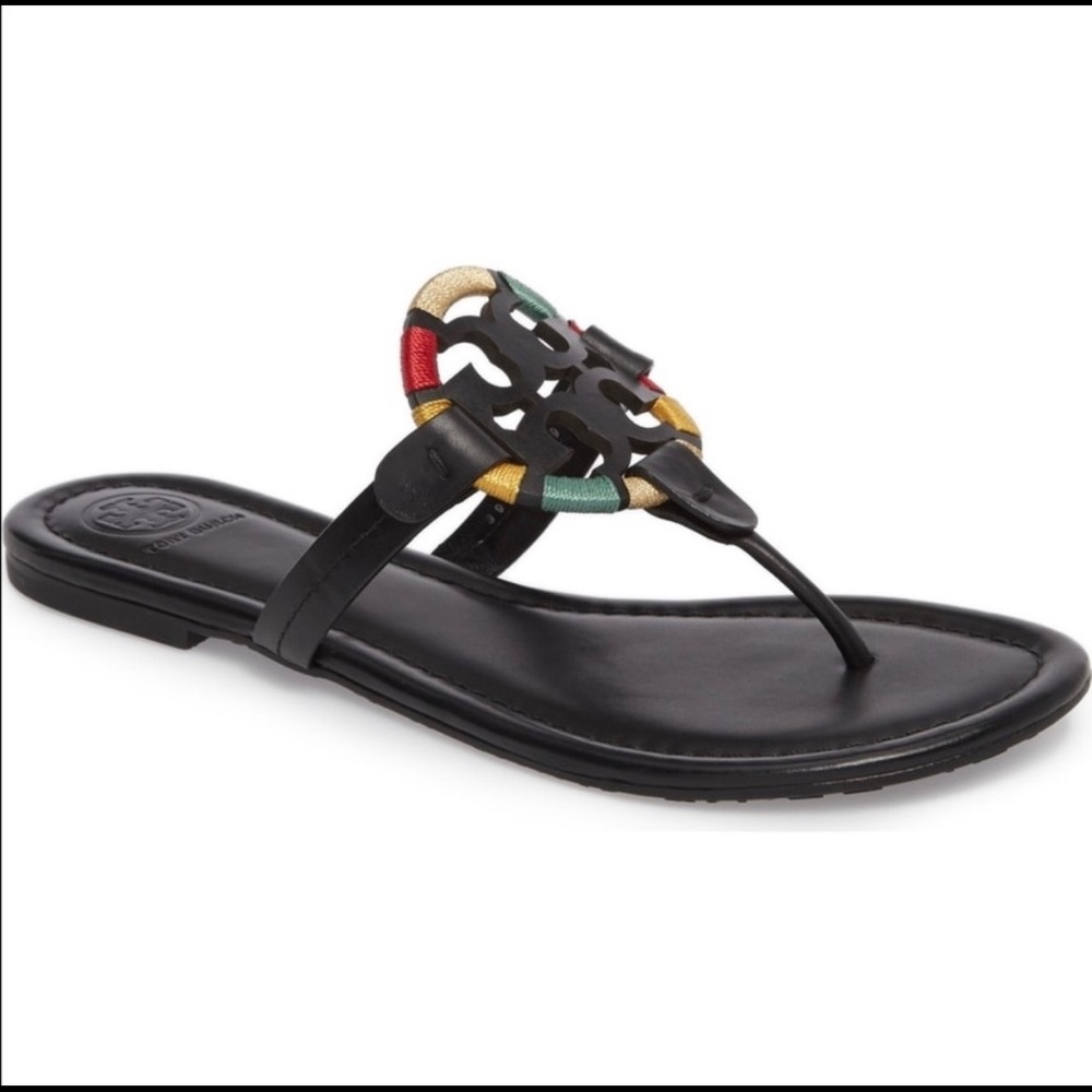 Tory Burch embroidered Miller Sandal